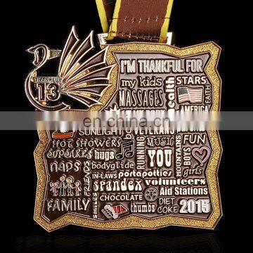 Factory direct sale production fiesta medal
