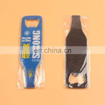 BSCI SGS factory beer shape metal bar bottle opener for promotion