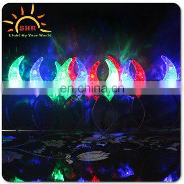 Color Change LED Light Up Devil Horn Halloween Hairband Wholesale