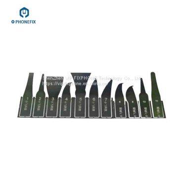 11 Pieces Fix Phone Motherboard Scraper Cutting Cleaning Toolkit photo-2