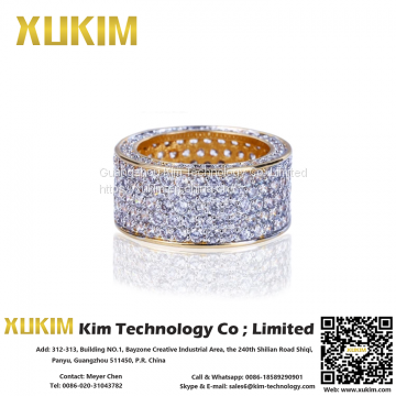 Xukim CZR006 Gold Ring Design for Male and Female photo-3