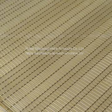 XY-R-01 GOLD WIRE MESH FOR GLASS LAMINATED