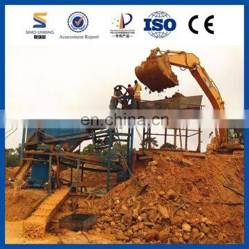 Heavy Duty Gold Mining Plant Equipment With Artificial Grass Carpet photo-2