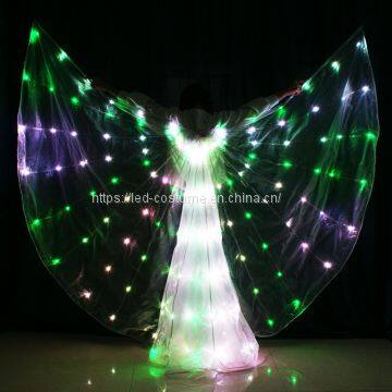 Led Color Change Smart Isis Belly Dance Wings photo-4