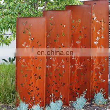 Corten Steel Garden Screen Decoration photo-5