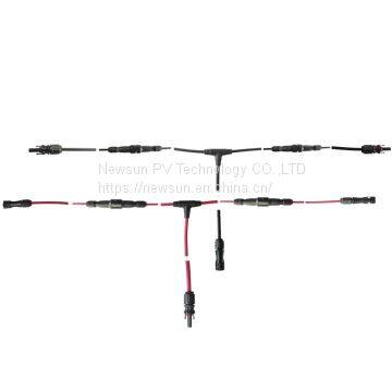 Solar Harness With Solar 1500VDC Inline Fuse Connector