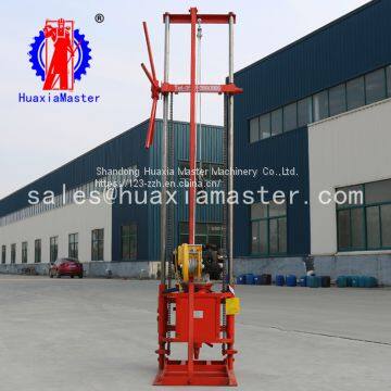 Portable Core Drill Equipped With Hand Hosit Soil and Rock Detection Sampling Rig Can be Used for Field Construction