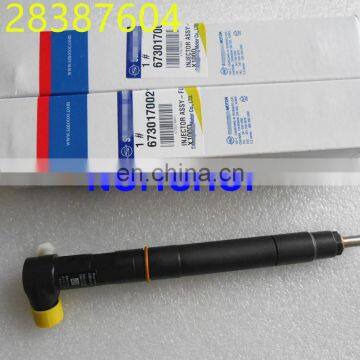 100% original and new  Common rail injector 28387604 for  D16F 6730170021, A6730170021