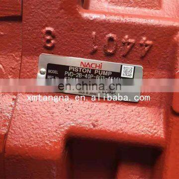 YC35-7 YC35 Hydraulic Main Pump assy Nachi PVD-2B-40P PVD-2B-40P-6G3-4515H for Yuchai