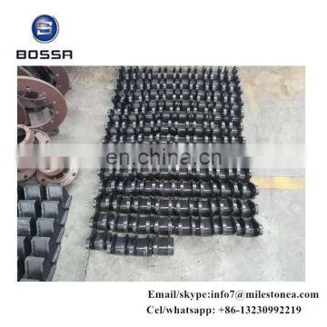 Manufacturer drawing customization railway spare parts, casting spare part for railway