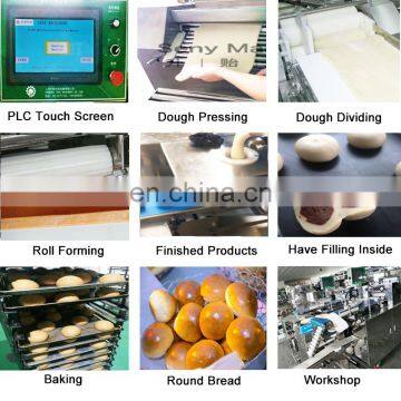 Automatic Cheese Stuffed Filled Bread Making Machine photo-6