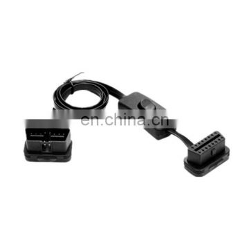 OBDM elbow-OBDF elbow (with switch) OBD car diagnostic cable