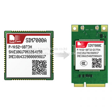 SIM7000 Series SIM7000A SIM7000E SIM7000JC Multi-Band LTE-FDD Module SMT Type LTE CAT-M1 LPWA eMTC Communication Module