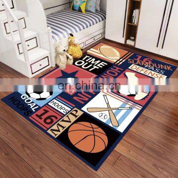 Household modern manufacturers modern design 3d children carpet kids playmat