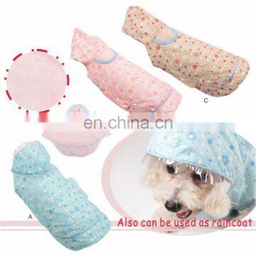 Colorful Summer Dog Wear Pet Clothes,pet Rain Coat