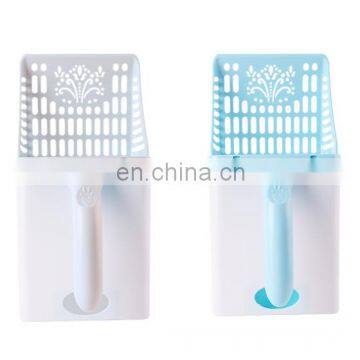 Pet Litter Scoop Cat Toilet Cat Sand Shovel Poop Pee Scoop Pet Litter Hooked Scoop Supplies Trash Can photo-5