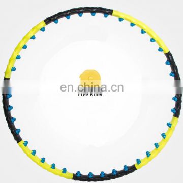 Factory Price Detachable Hula Circle Magnetic Indoor Fitness Cheap Hula Circle For Adults