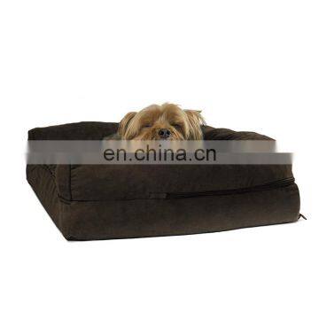 Dog mattress memory foam bed dog bed velvet large pet bed