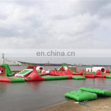 Large Blow Up Water Amusement Park Inflatable Floating Water Park On Lake For Sale photo-5
