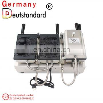 Open Mouth Ice Cream Taiyaki Machine Fish Waffle Machine photo-3