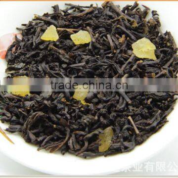 Peach flavor black tea