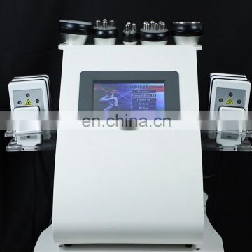 FR-601S 6 in 1 Ultrasonic Liposuction 40K Cavitation Vacuum Multipolar bipolor RF lipolaser Slimming Machine