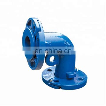 EN545 ductile cast iron DCI loosing flange fitting 90 degree elbow