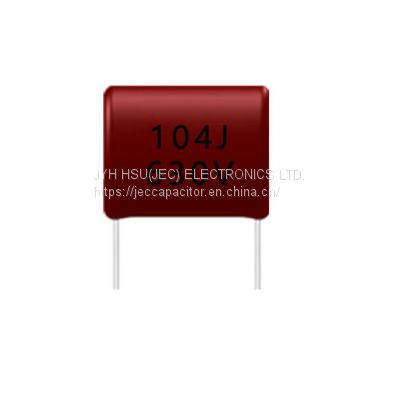 CL21X 104J 630V film capacitor for sale    mini metallized polyester film capacitor