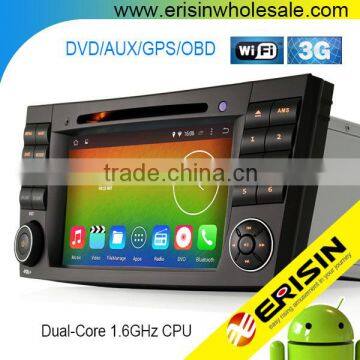Erisin ES2501B 7" Android 4.4.4 Car Radio DVD CD Player for Mercedes W219
