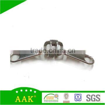 10# Metal Slider Double Zipper Pull photo-2
