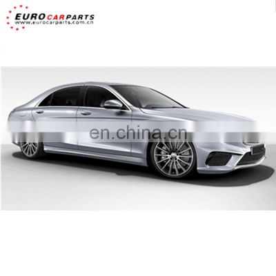 PP material A- style W222 S63 body kit fit for MB S-Class W222 S63 S320 S400 S500 S600 13 year~