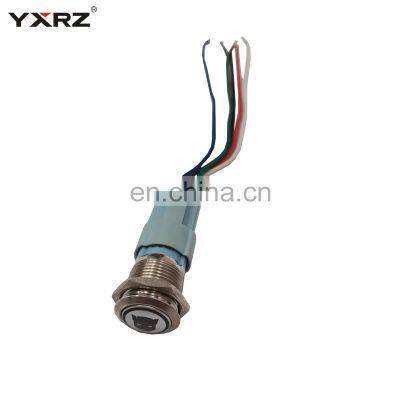 Waterproof switches wires self lock metal momentary led light on off horn headlight motorcycle button switch