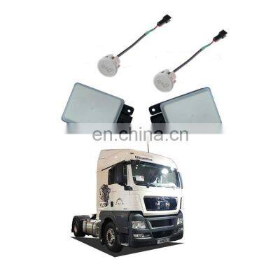 Blind spot detection system 24GHz kit bsd microwave millimeter auto car bus truck vehicle parts accessories for Man TGX