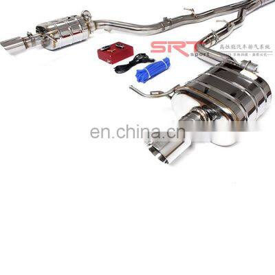 Electric Exhaust Valve for Bmw 6 Series Exhaust System Catback With Quad Double Tip photo-3