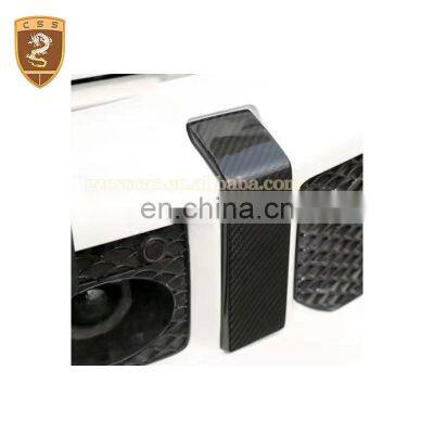 carbon fiber decoration accessories for G class G63 G65 front bumper stable bracket