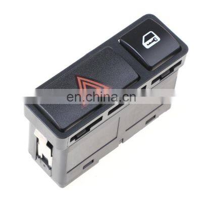 100002739 ZHIPEI Hazard Warning Door Central Lock Locking Switch Black 6131-8368-920 For BMW 3 Series E46 2000-2006 61318368920 photo-2
