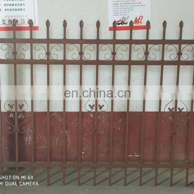 High Security Railing Designs Pvc Coated Fence Picket Fence From China Factory for Garden