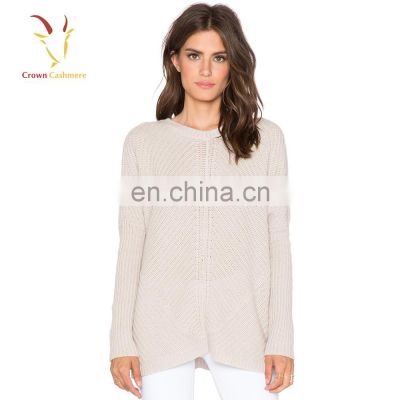 Latest fashion design knitted woolen sweater custom made