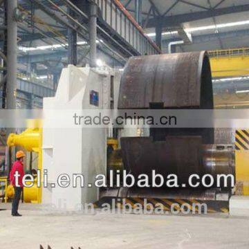 big size upper roller universal plate bending machine