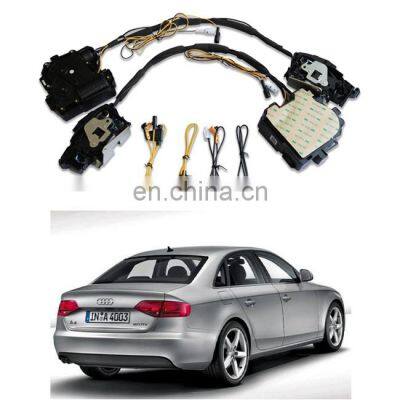 smart auto electric suction door lock for old Audi A6 A4 Q5 Q7