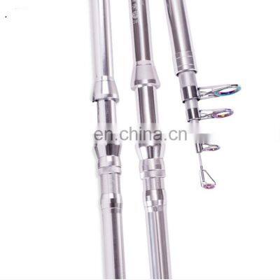 Factory Wholesale 2.1/2.4/2.7/3.0M Platinum Metal Handle Action Heavy Sea Fishing Rod Telescopic Fishing Rod photo-3