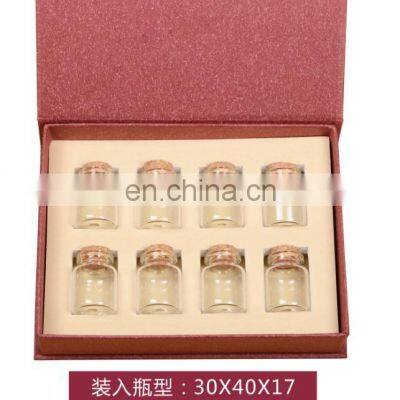 1ml 5ml 10ml 15ml 20ml 30ml 50ml 60ml Clear Wishing Bottle Glass Vial With Wooden Cork Stopper photo-2