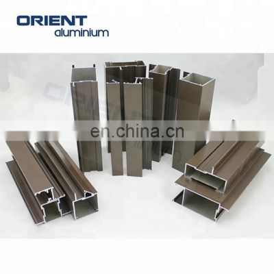 High quality aluminium door and windows frame profile