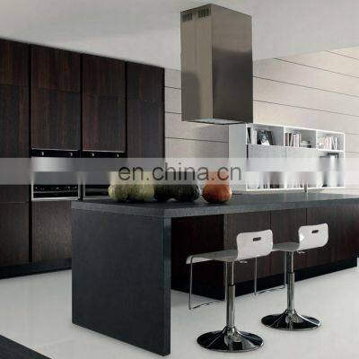 Custom Matt Color Lacquer Ready Assemble Modular Kitchen Cabinet With Island photo-4