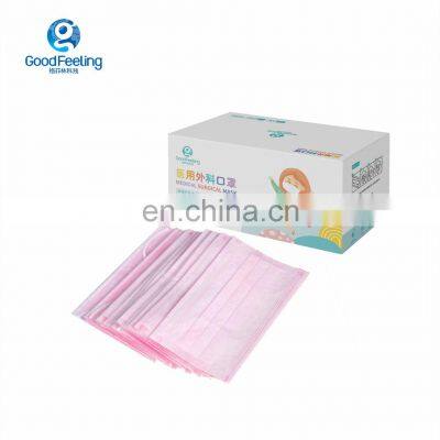 Medical Disposable 3Ply Face Children Kids Maskss Surgical Hospital Wholesale Custom Masker 3 Ply Masks Mask