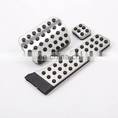 3pcs Car Gas Fuel Brake Pedal For Mercedes benz C W204 2007-2014 E Class W212 2010-2015 GLK X204 SLK CLS Class No-Drilling