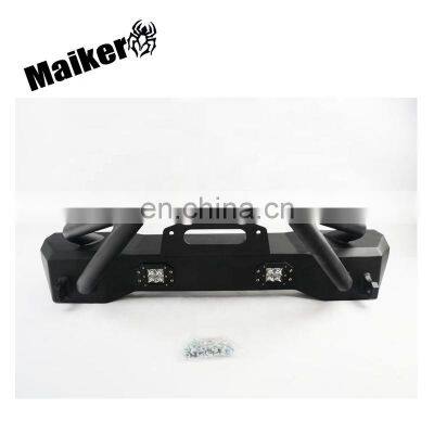 Maiker Off-Road Front Bumper for Jeep Wrangler JK 07+ Car Accessories  Bumper with LED Light