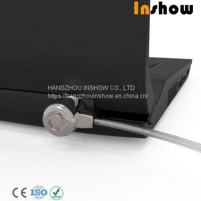 Inshow Plastic Coating Anti-theft Laptop Steel Cable Lock photo-4