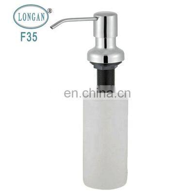 Longan Customized Large Capacity Toilet Seat Manual Hand Sanitizer Soap Dispenser Bottle With Pump For Liquid Soap Manufacturer