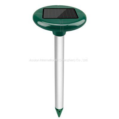 Outdoor Factory Supply Solar Sonic And Vibrating Mole Repeller photo-2